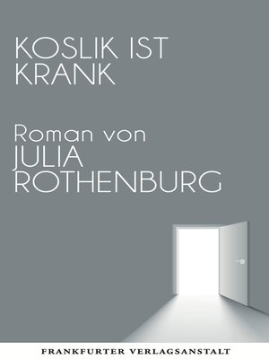 cover image of Koslik ist krank